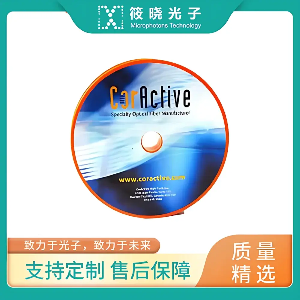 CorActive SCF-UN-3/125-25 Single-Clad, Single-Mode, Nonlinear Passive Optical Fiber