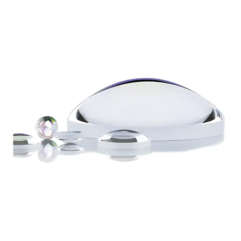 Asphericon AHL10-08-P-U High-NA Achromatic Aspheric Lens (S-LAH64), 780 nm, Ø10 mm, NA 0.55, Uncoated