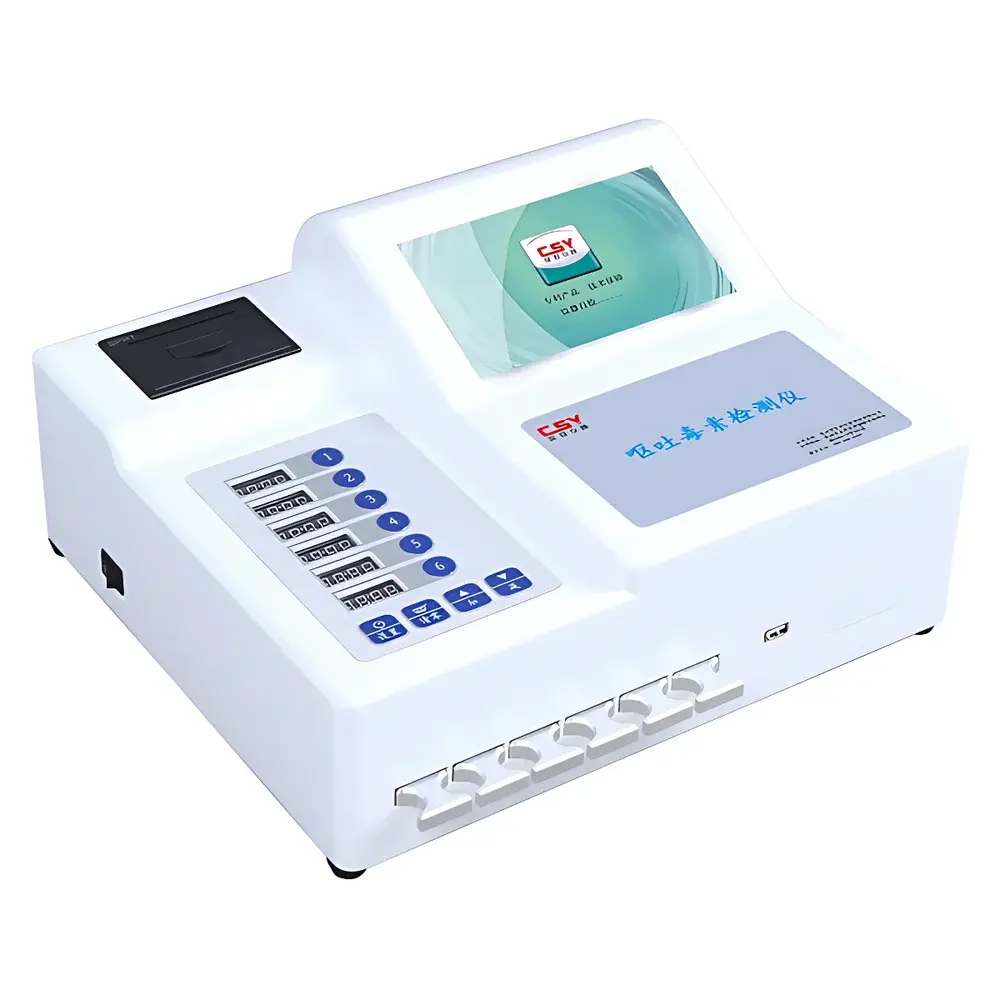 CSY-JAZ Deoxynivalenol (DON) Rapid Immunoassay Analyzer for Wheat Flour and Cereal Commodities