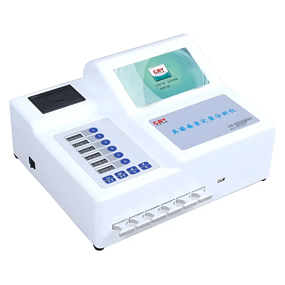 CSY-JAZ Deoxynivalenol (DON) Rapid Immunoassay Analyzer for Wheat Flour and Cereal Commodities