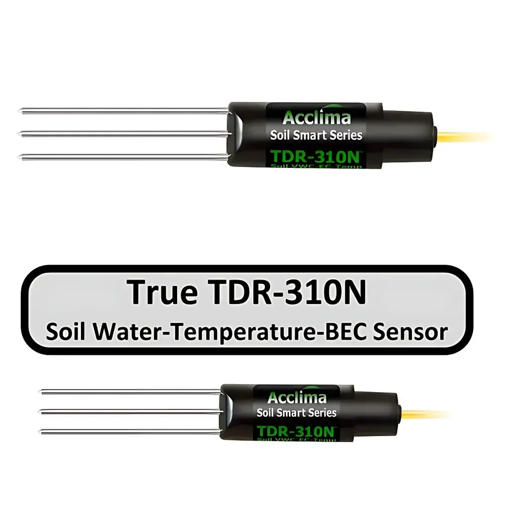 Acclima TDR310N Integrated Soil Moisture, Temperature, and Electrical Conductivity Sensor