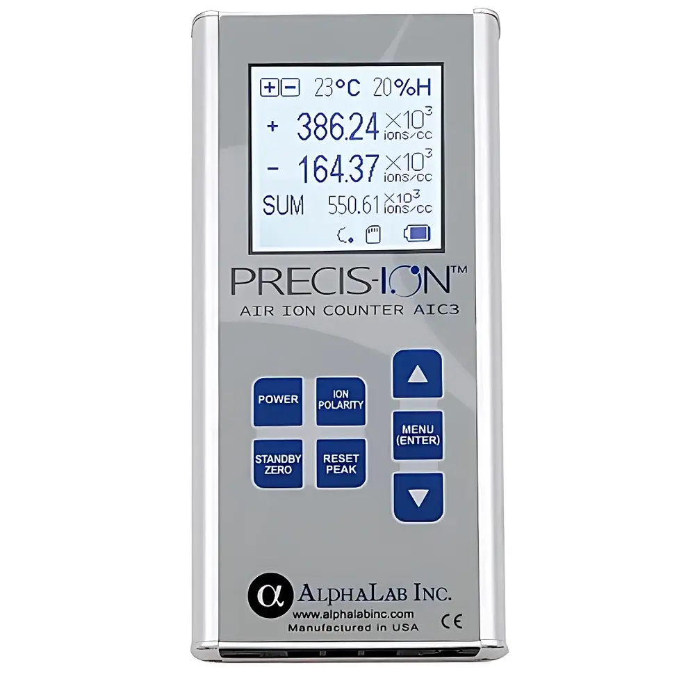 Alpha AIC3Pro Precis-Ion™ Handheld Air Ion Counter