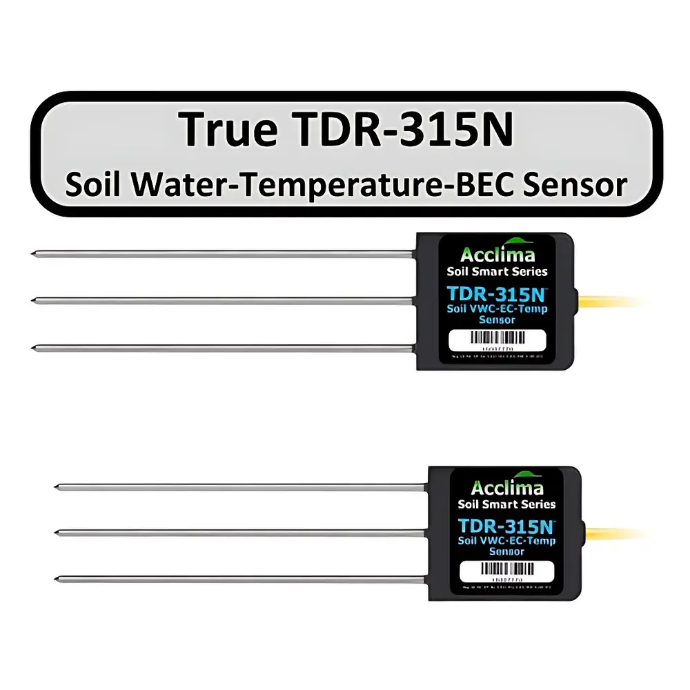 Acclima TDR315N Integrated Soil Moisture, Temperature & Electrical Conductivity Sensor