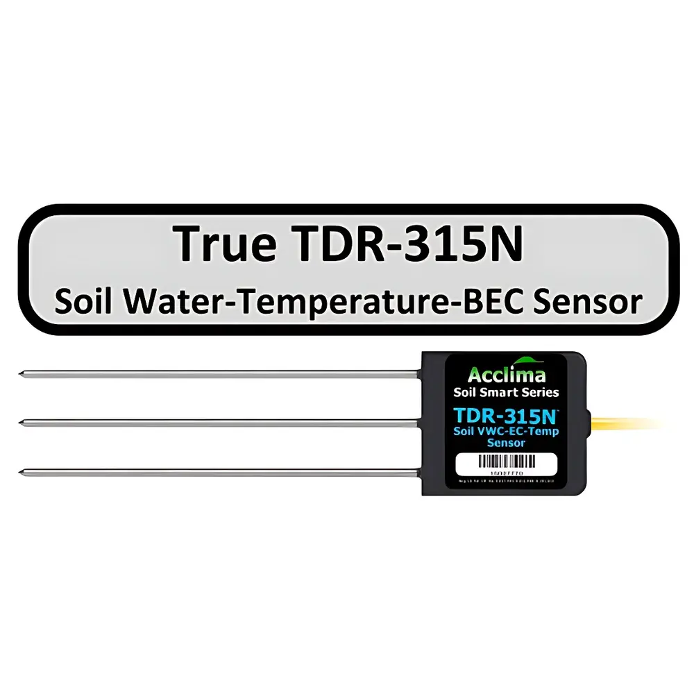 Acclima TDR315N Integrated Soil Moisture, Temperature & Electrical Conductivity Sensor