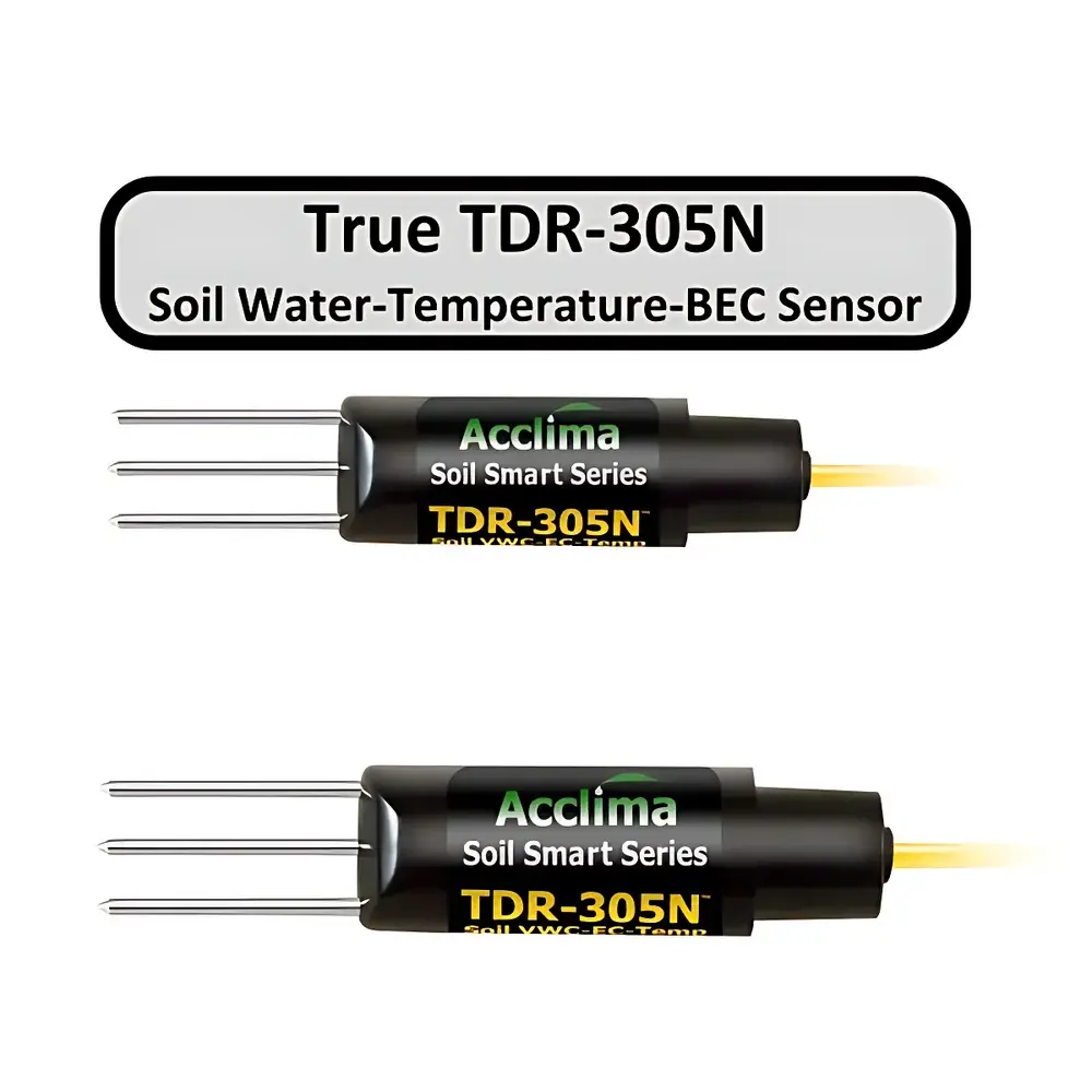 Acclima TDR305N Integrated Soil Moisture, Temperature & Electrical Conductivity Sensor