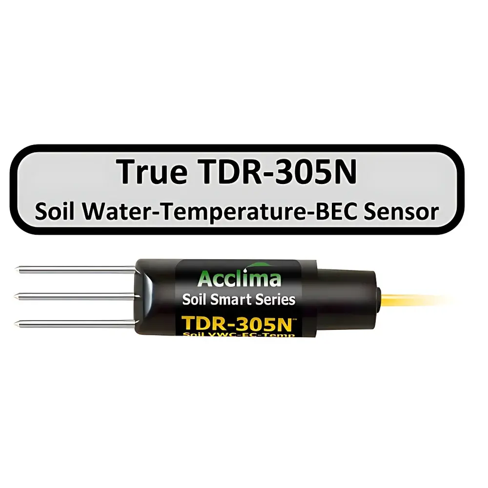 Acclima TDR305N Integrated Soil Moisture, Temperature & Electrical Conductivity Sensor