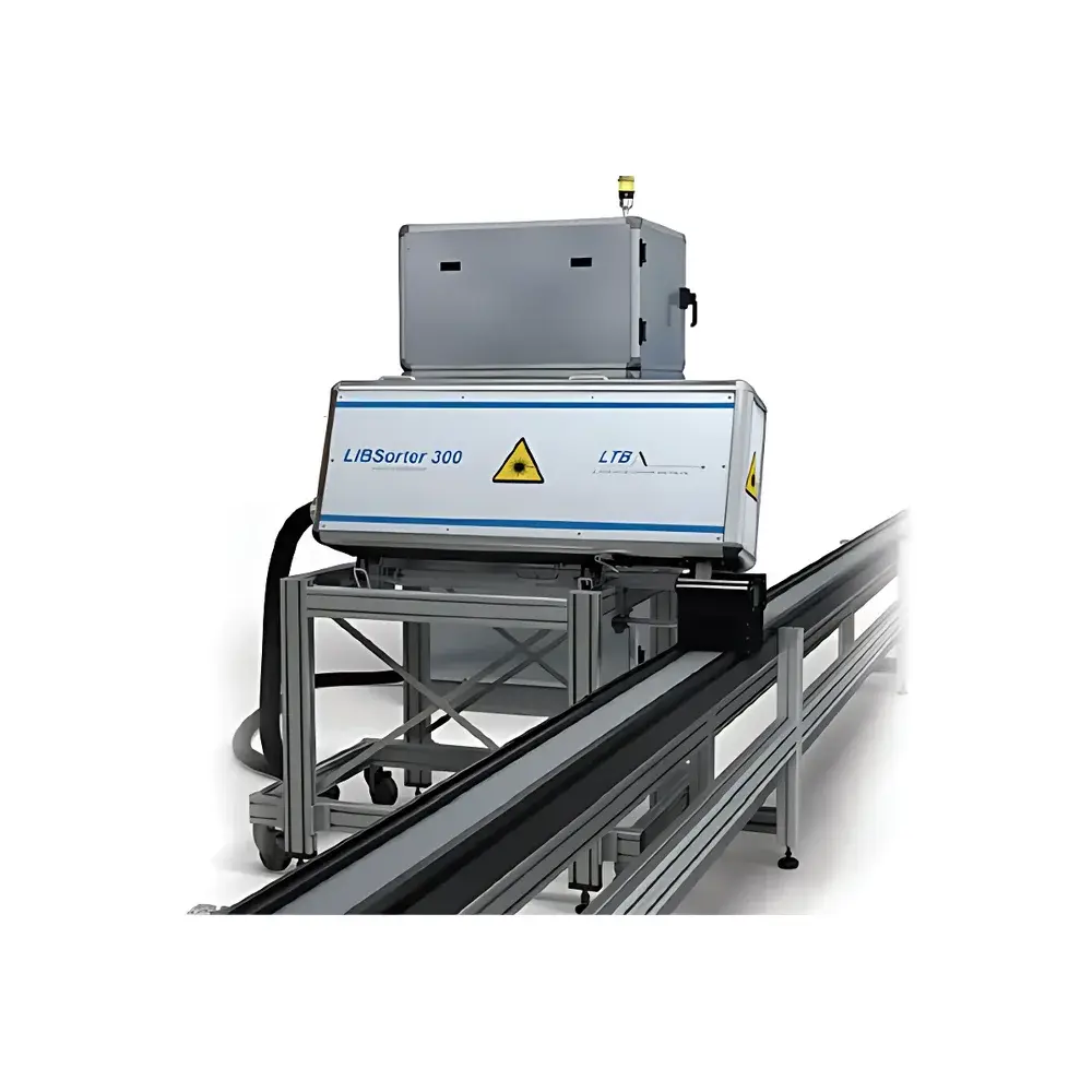 LTB LIBSorter Laser-Induced Breakdown Spectroscopy (LIBS) Metal and Ore Sorting System