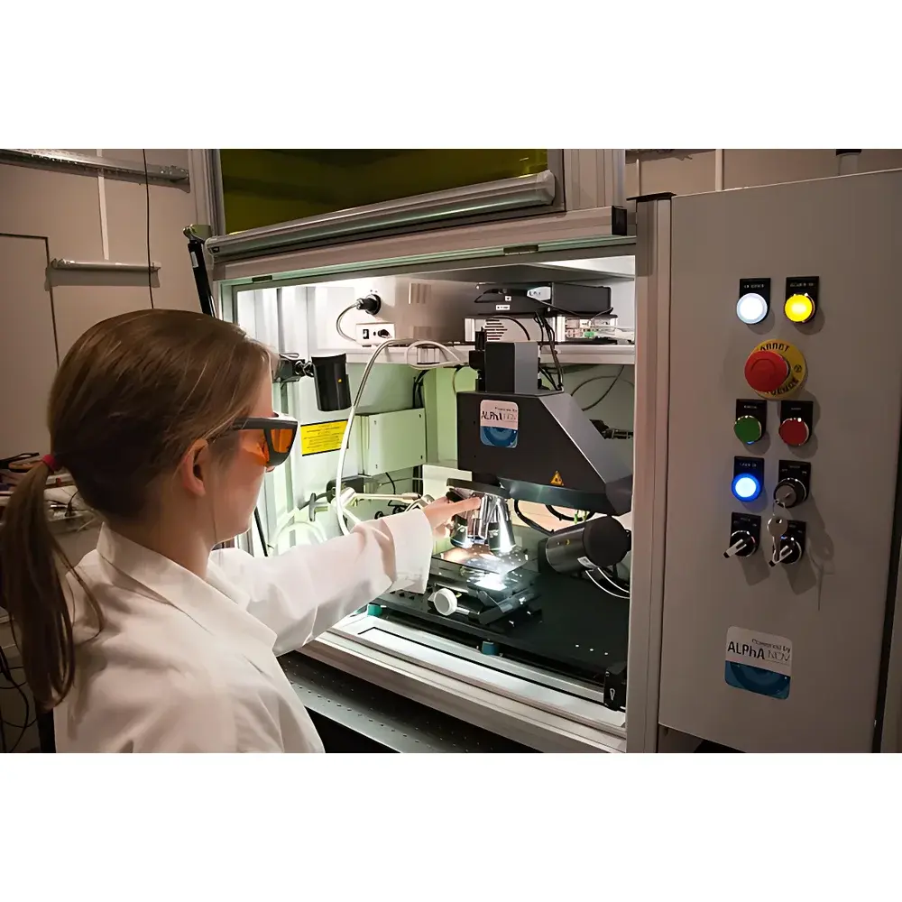 D-LMS Double Laser Microscope Station for IC Security Evaluation and Fault Injection