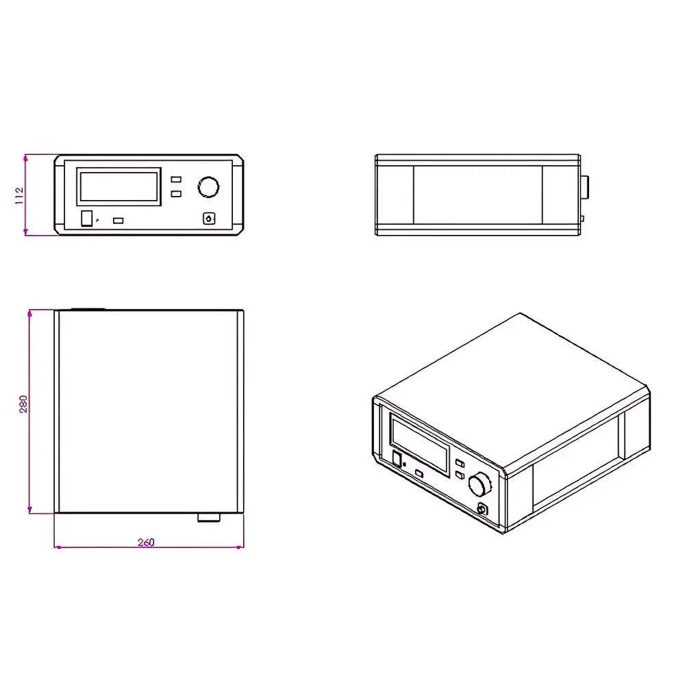 AOE Tech JF8147 Single-Mode Pump Laser Source