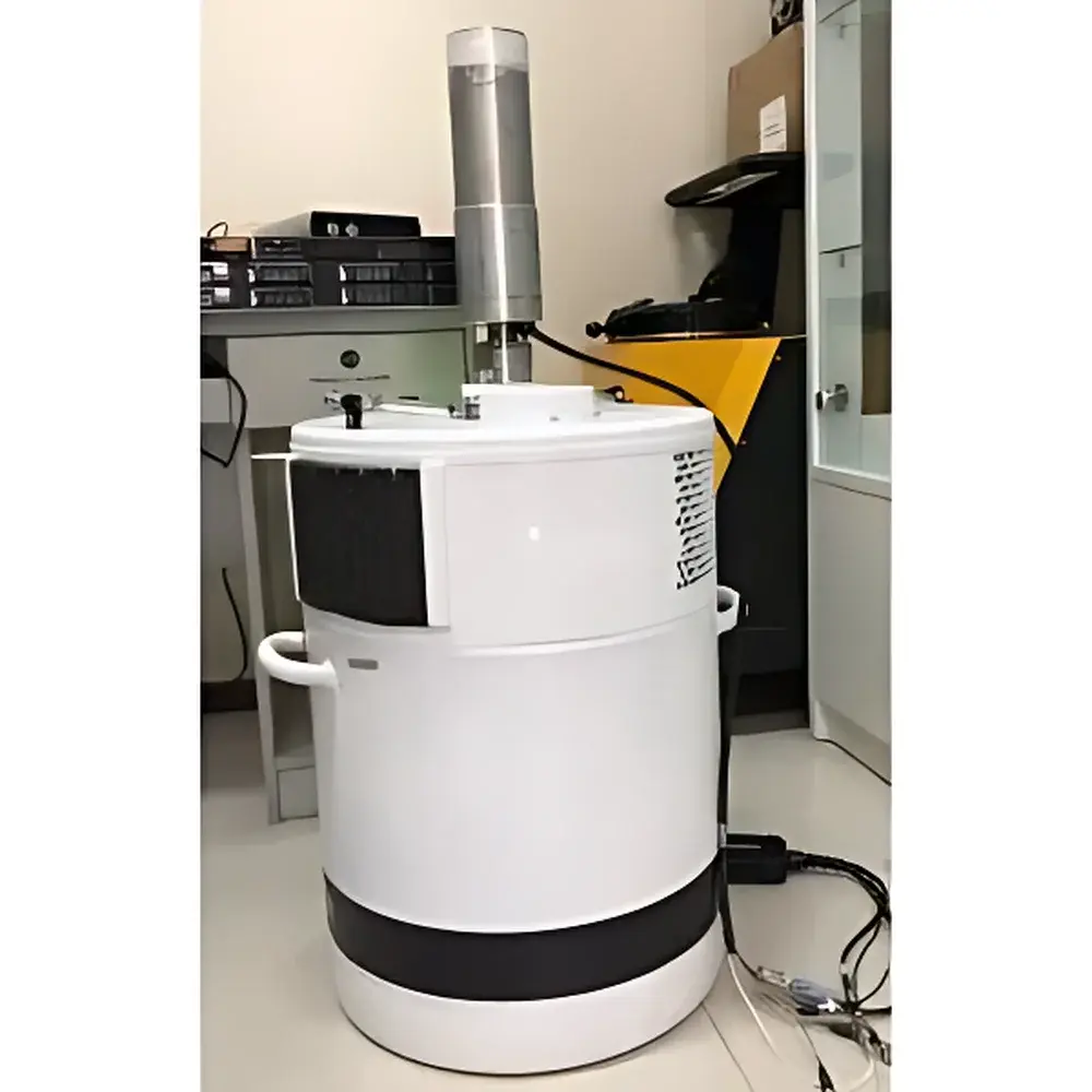TK-Mobius High-Purity Germanium (HPGe) Cryogenic Cooling System with Liquid Nitrogen Recondensation