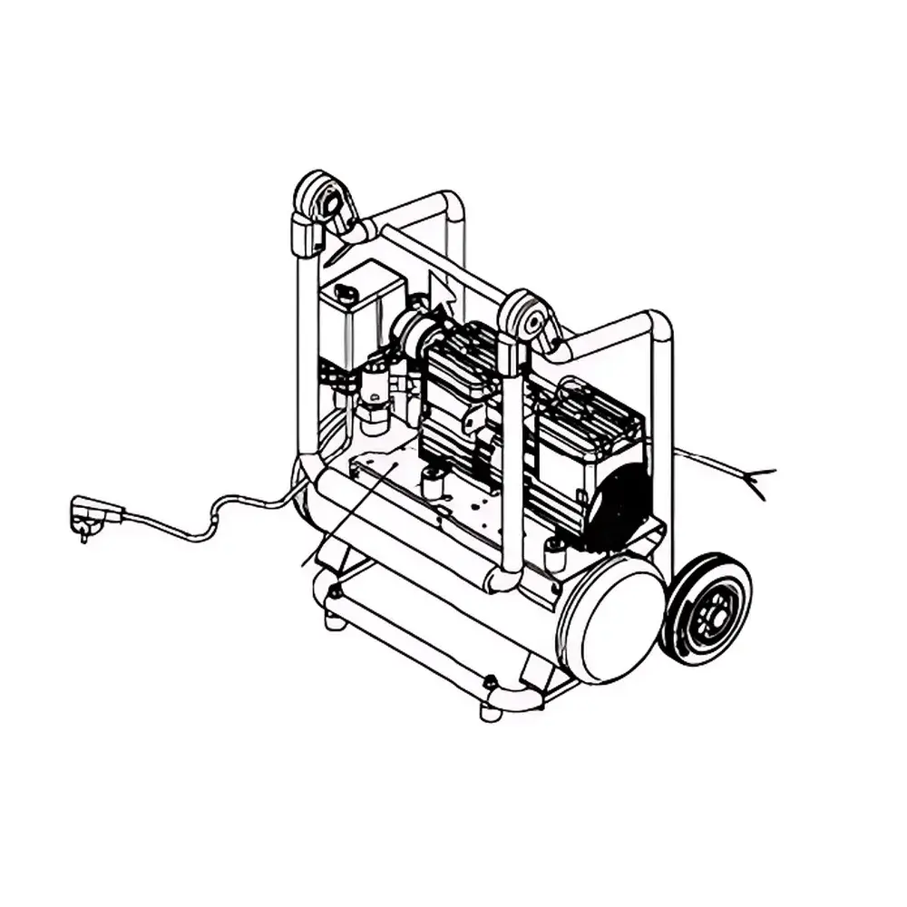 Dürr Technik HA-062 Multi-Head Oil-Free Air Compressor Station