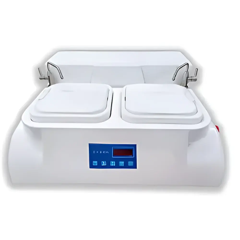 Caikon YMP-2C Dual-Station Variable-Speed Metallographic Grinding and Polishing Machine