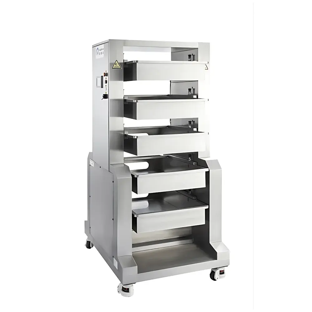 Applitech Stainless Steel Multi-Tier Transfer Trolley / Hanging Rack