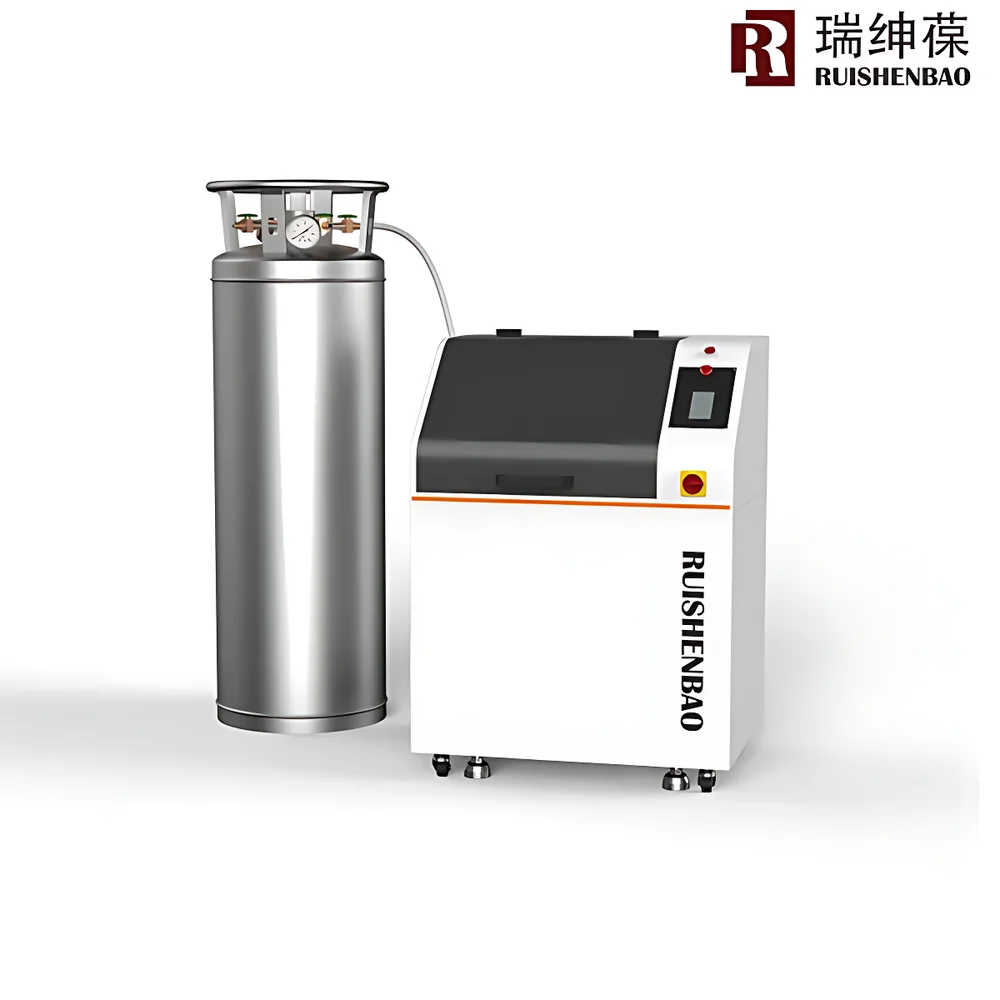 Ruishenbao LPM-01E In-Line Liquid Nitrogen Cryogenic Grinder