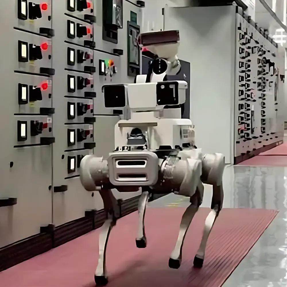 OSEN-JQG-03 AI-Powered Quadruped Inspection Robot for Chemical Plant Leak Detection and Emergency Response