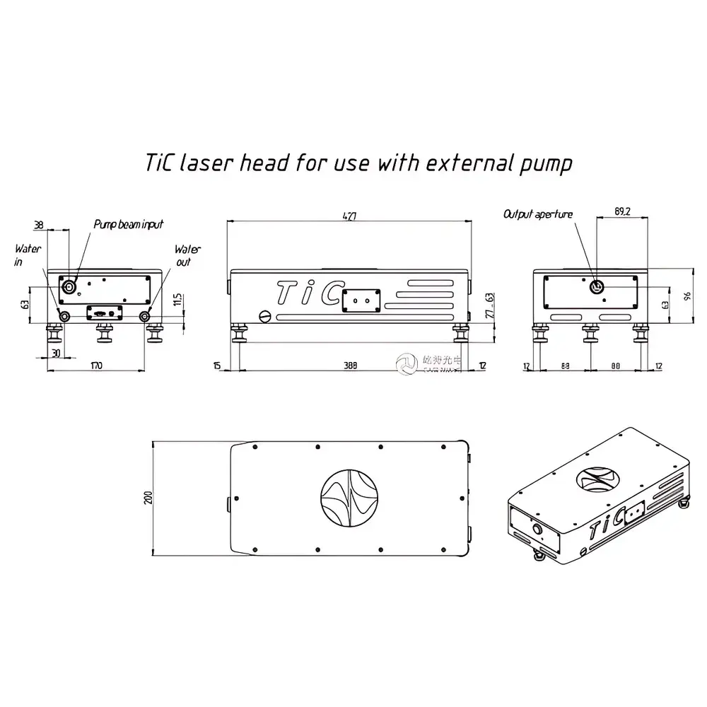 ATSEVA TiC Continuous-Wave Tunable Ti:Sapphire Laser