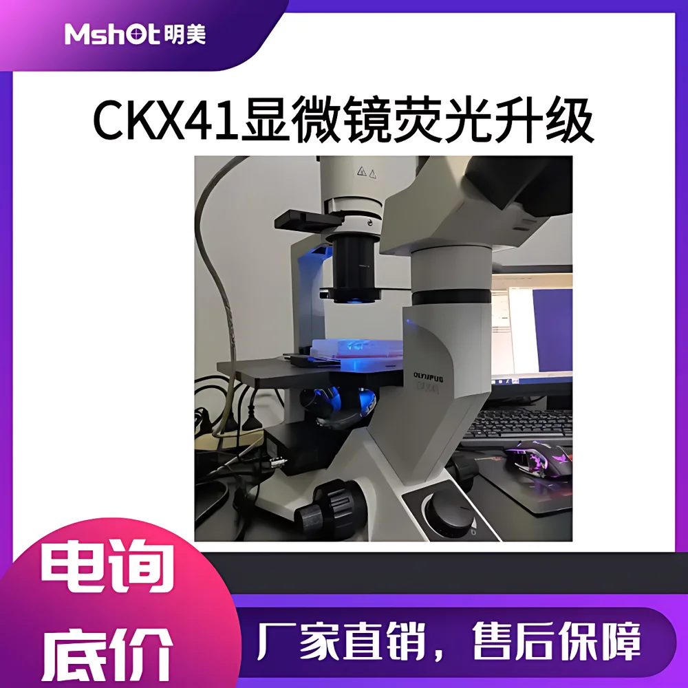MSHOT CKX41 Inverted Microscope Fluorescence Imaging Upgrade Module MSHOT CKX41 Inverted Microscope Fluorescence Imaging Upgrade Module