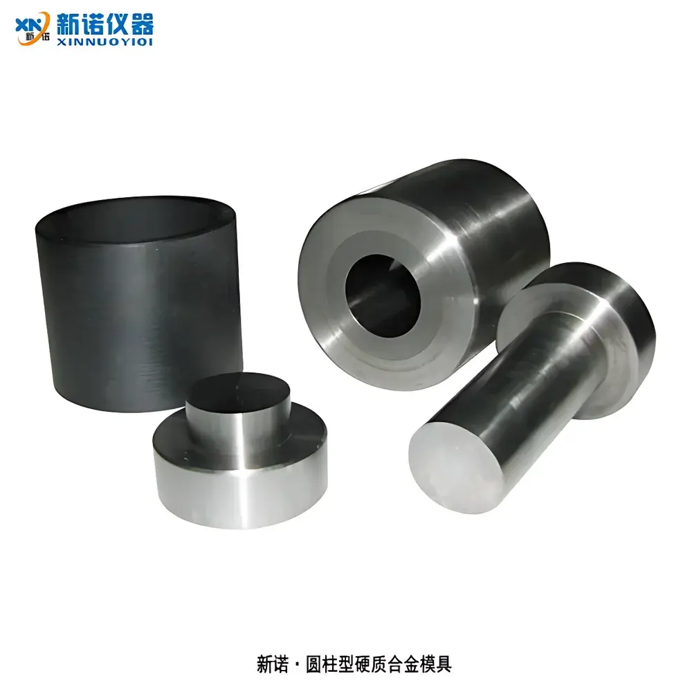 XINNUO Tungsten Carbide Pellet Die Set for Laboratory Powder Press
