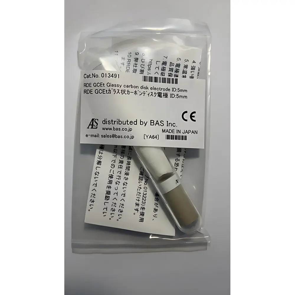 ALS GC5mm Glassy Carbon Rotating Disk Electrode (RDE)