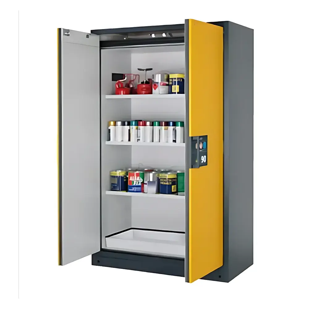 ASECOS Q90.195.120 & Q90.195.060 90-Minute Fire-Resistant Safety Cabinets (EN 14470-1 Compliant)