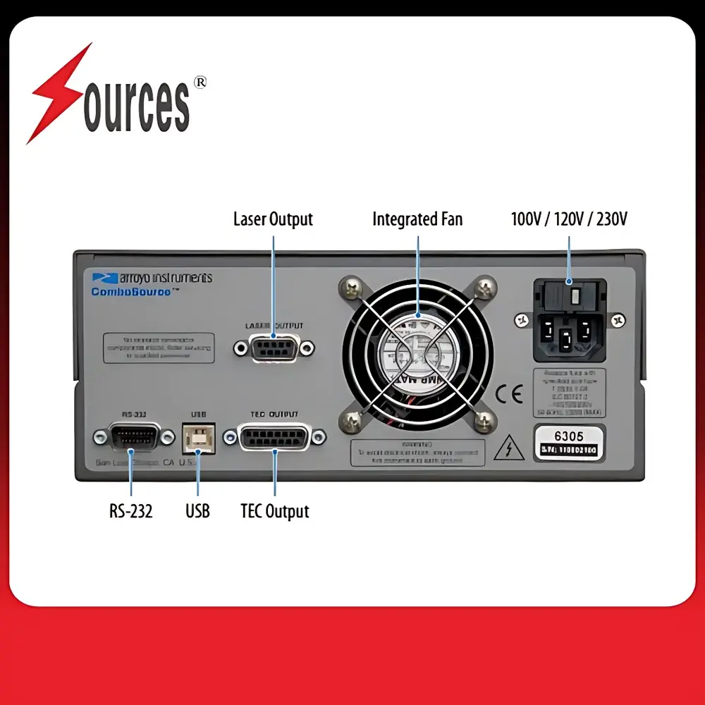 Arroyo Instruments 6301 Dual-Channel Laser Diode Driver & TEC Controller