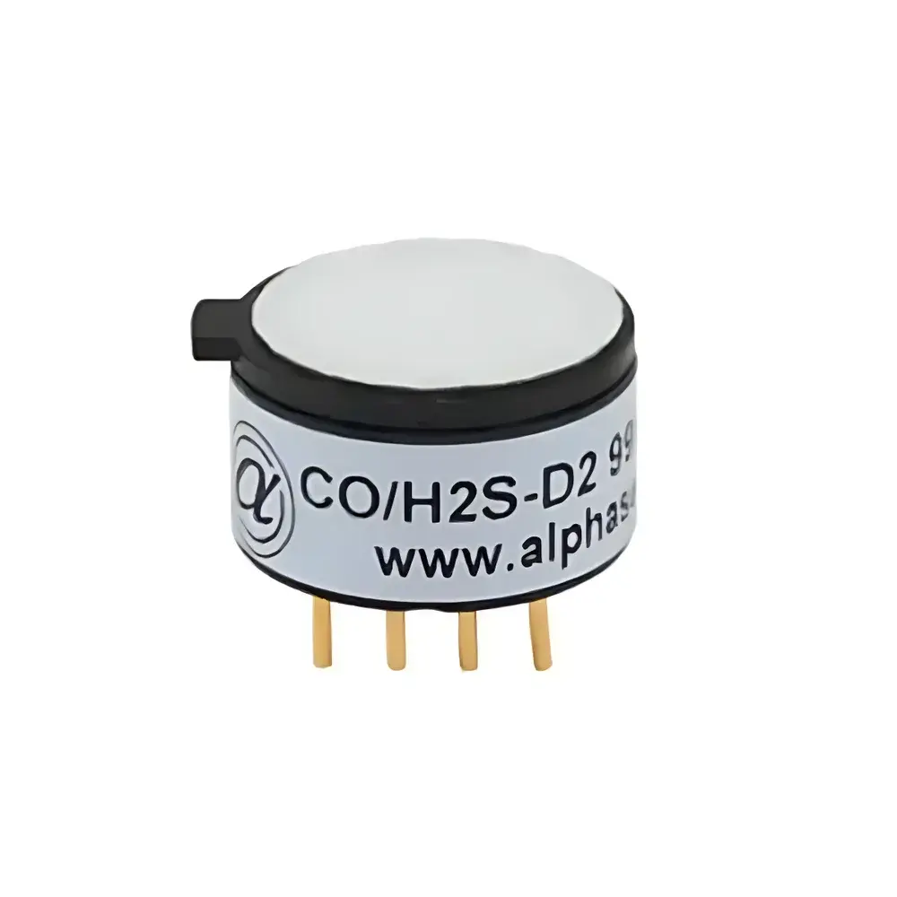 Alphasense D2 Dual-Gas Electrochemical Sensor for CO and H₂S
