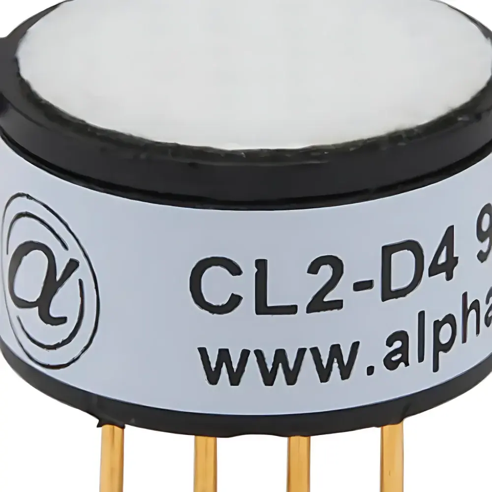 Alphasense CL2-D4 Miniature Electrochemical Chlorine (Cl₂) Gas Sensor
