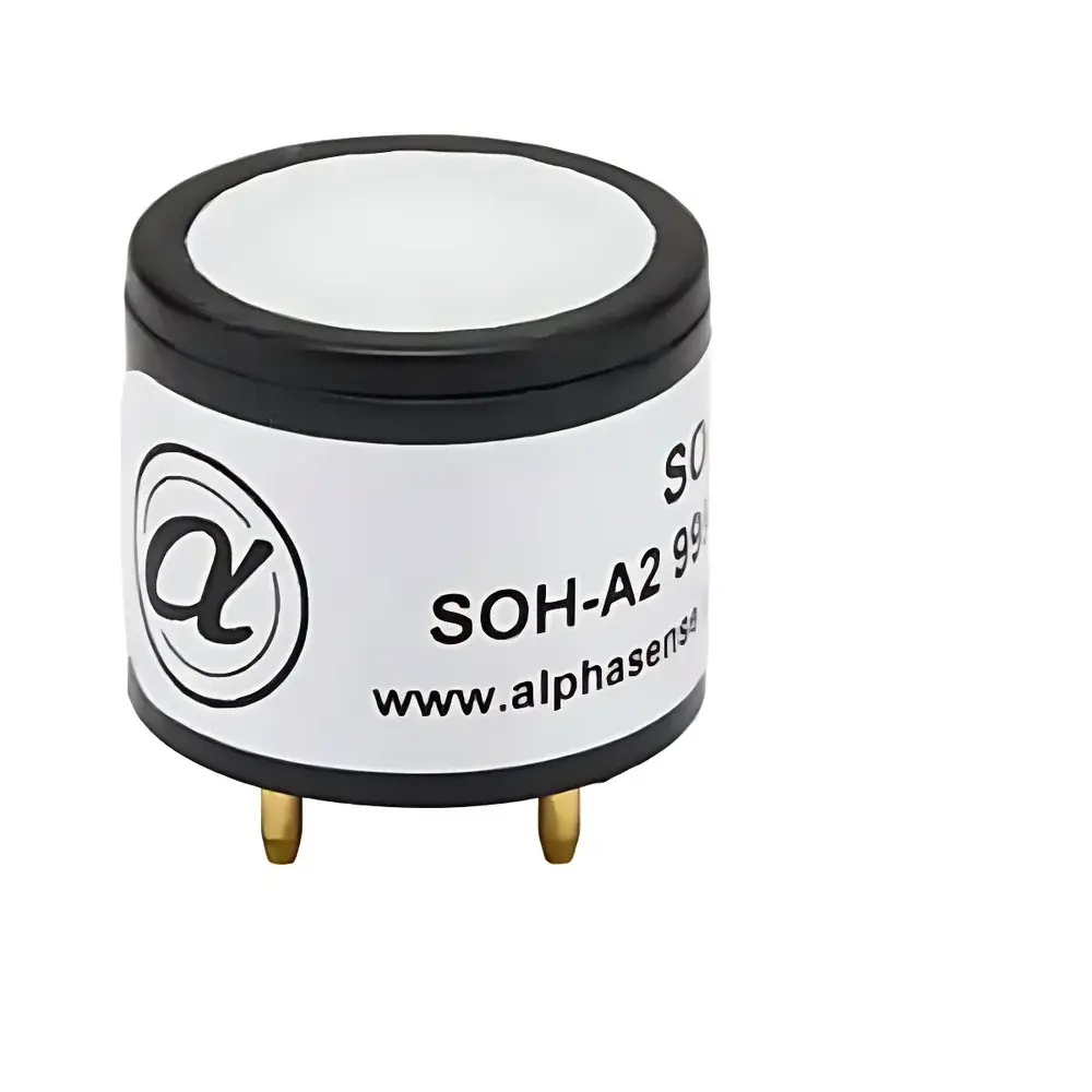 Alphasense SOH-A2 Dual-Gas Electrochemical Sensor for SO₂ and H₂S