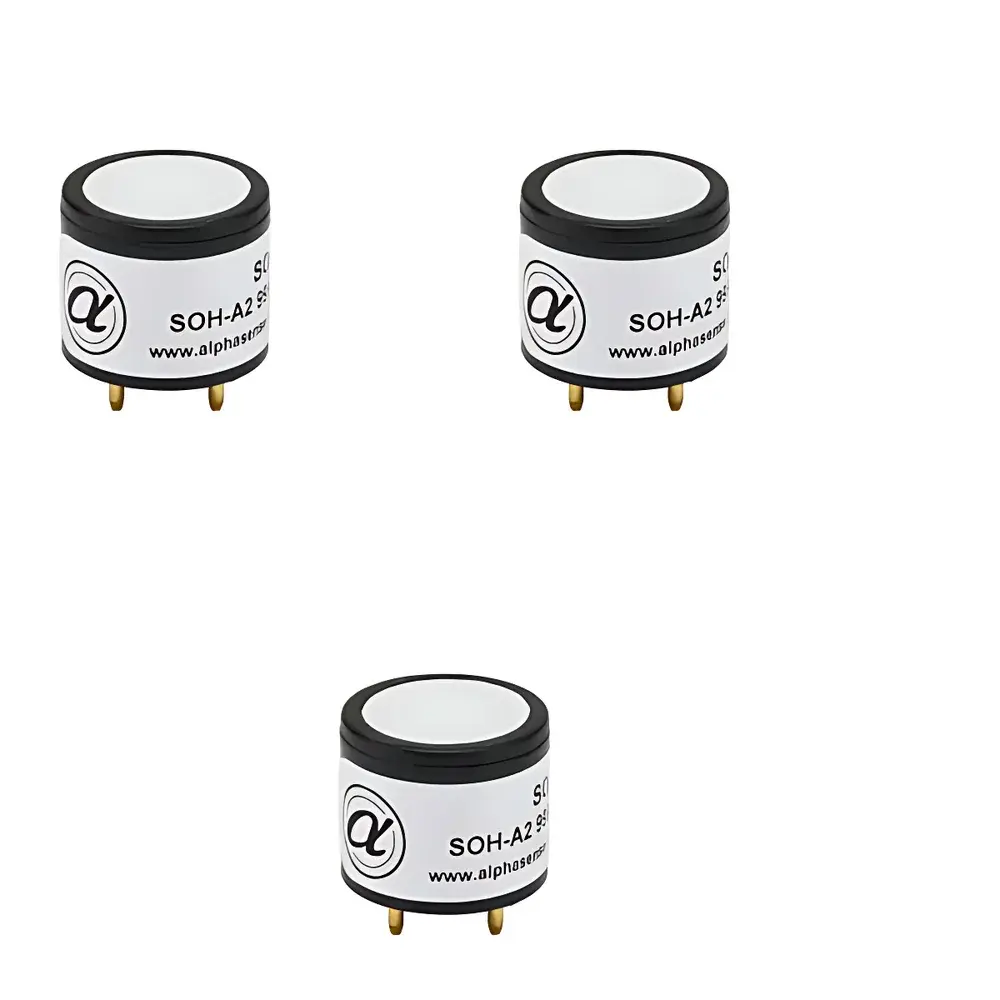 Alphasense SOH-A2 Dual-Gas Electrochemical Sensor for SO₂ and H₂S