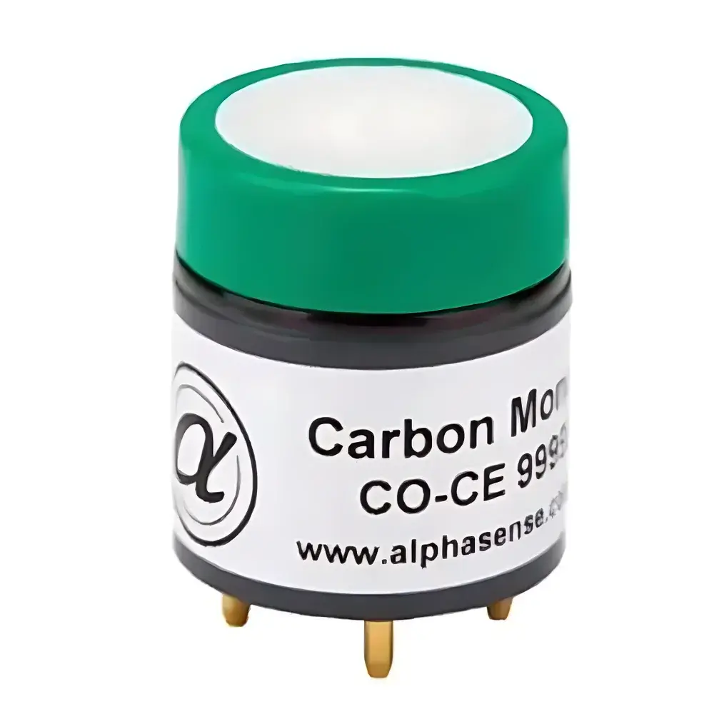 Alphasense CO-CE Electrochemical Carbon Monoxide Sensor (Smoke-Resistant, High-Range)