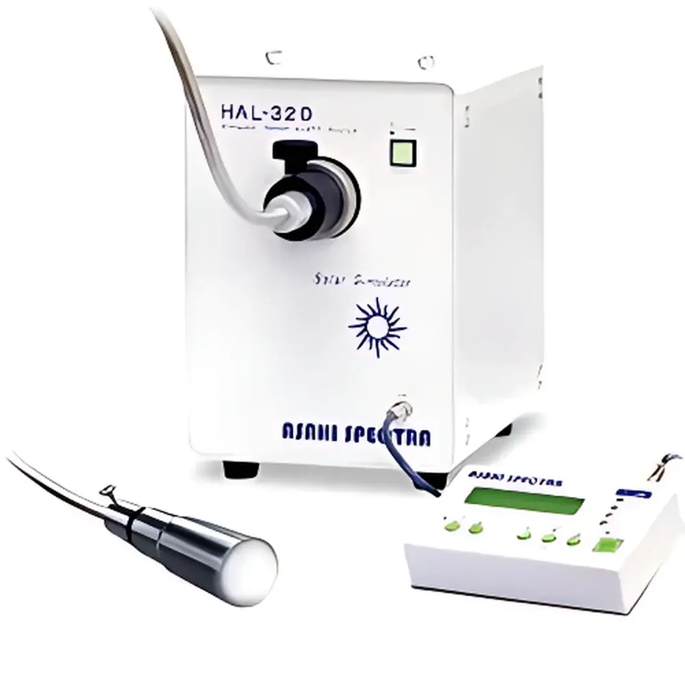 Asahi Spectra HAL320 AAA-Class Solar Simulator with AM1.5G Filter and Fiber-Optic Output
