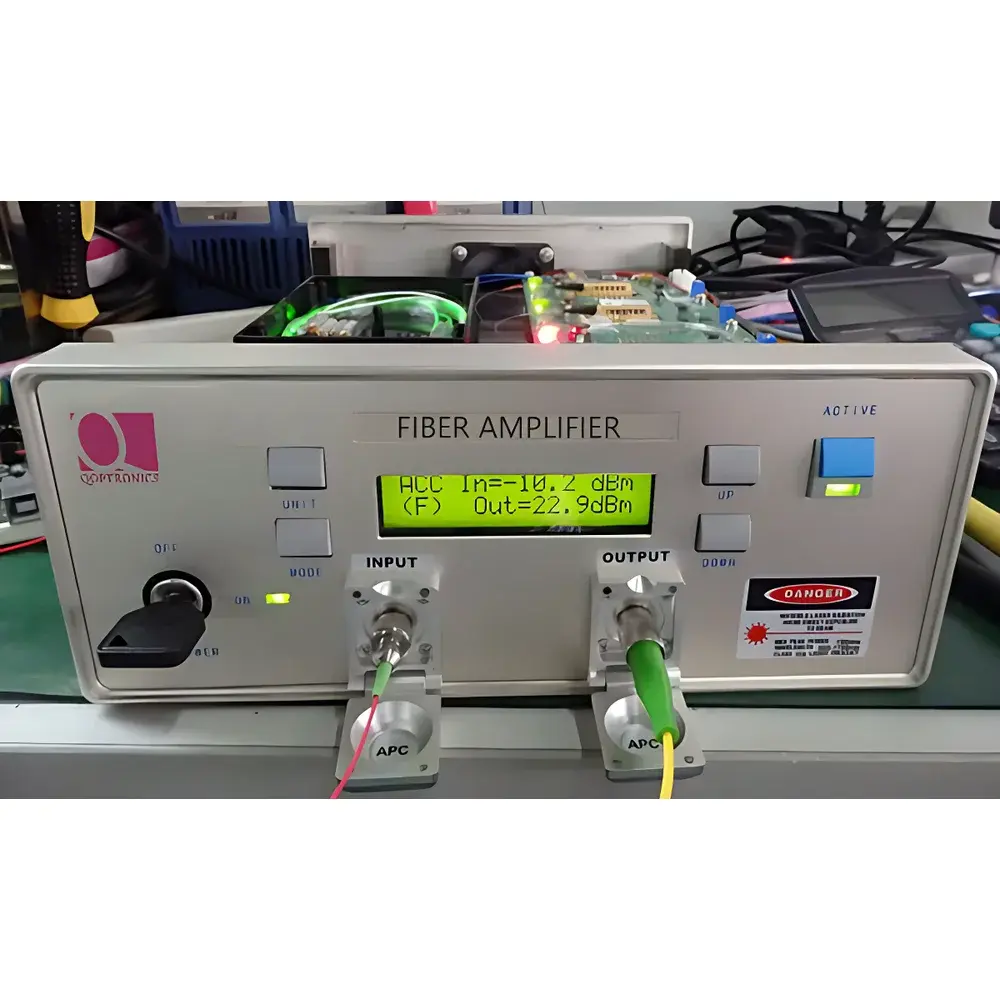 QOptronics High Power Erbium-Ytterbium Doped Fiber Amplifier (EYDFA)