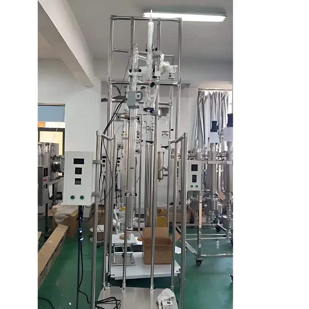 JTONE AYJ-5 Benchtop Glass Packed Distillation Column System