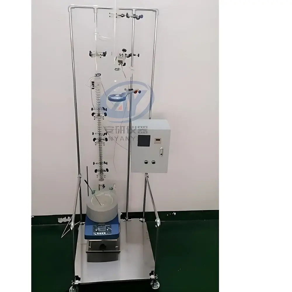 JTONE AYJ-5 Benchtop Glass Packed Distillation Column System