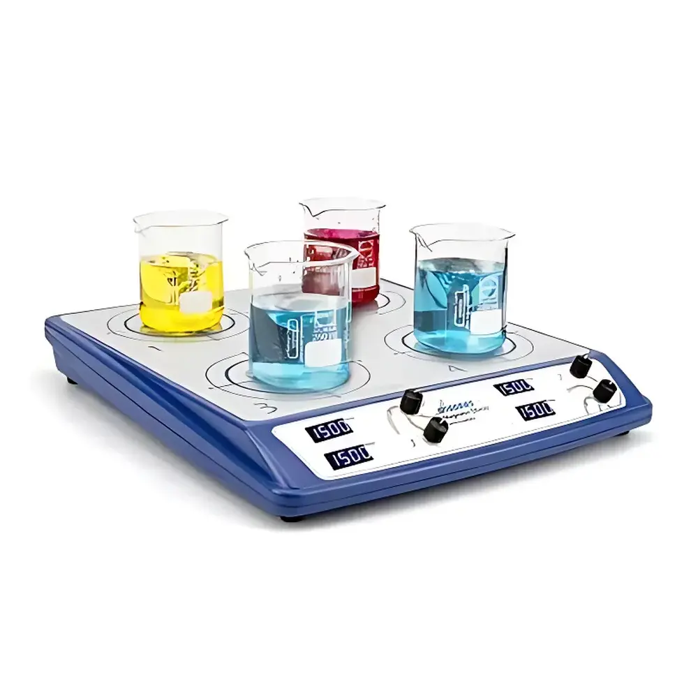WIGGENS WH-410D Four-Position Digital Magnetic Stirrer