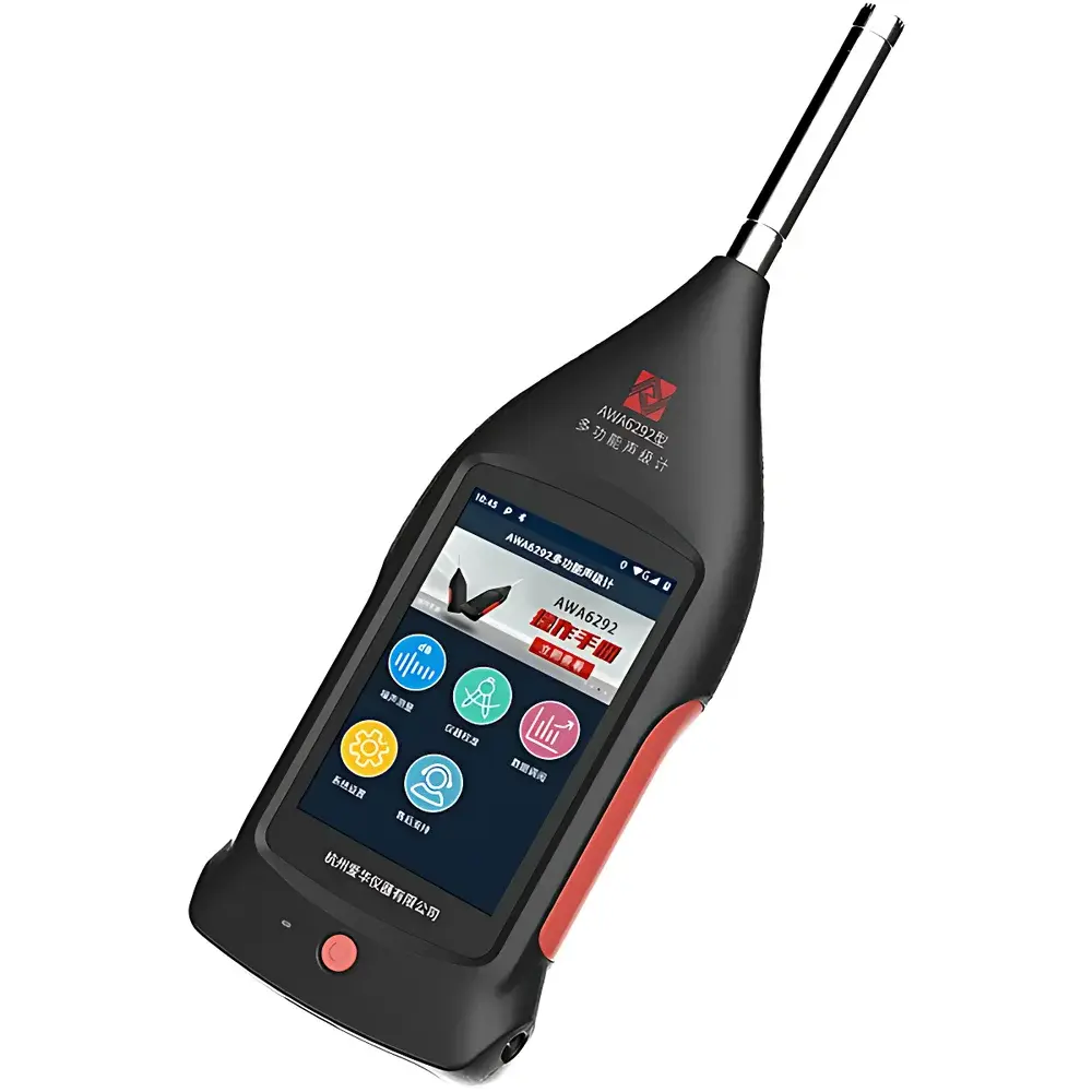 AWA AWA6292 Advanced Class 1 Sound Level Meter with Real-Time Octave Analysis, 24-Hour Monitoring & Cloud-Ready Connectivity