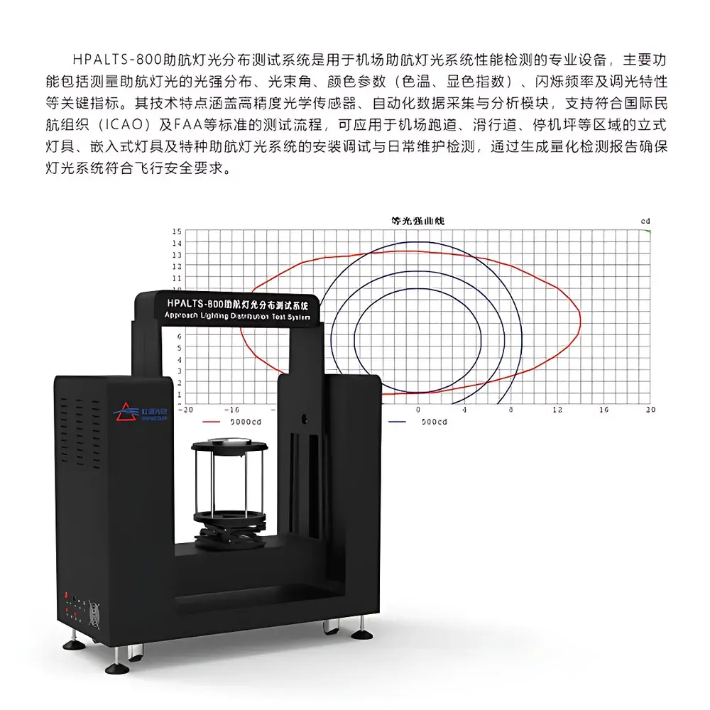 Hopocolor HPALTS-800 Aviation Lighting Distribution Test System
