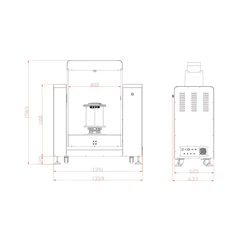 Hopocolor HPALTS-800 Aviation Lighting Distribution Test System