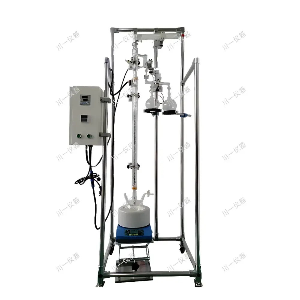 AYAN AYJ-2 Glass Packed Distillation Column System for Laboratory-Scale Vapor-Liquid Separation and Purification