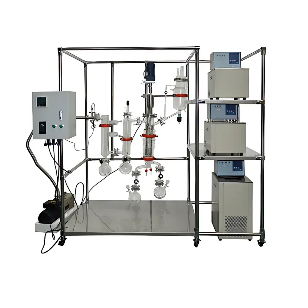 AYAN F80 Lab-Scale Wiped-Film Molecular Distillation System