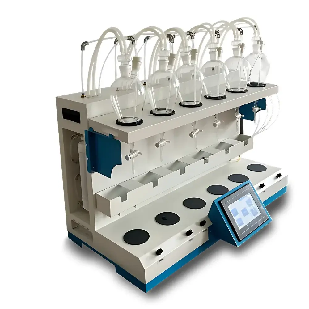 Chuanyi CYZDCQ-6 Six-Position Closed-Air-Circulation Oscillatory Liquid-Liquid Extractor