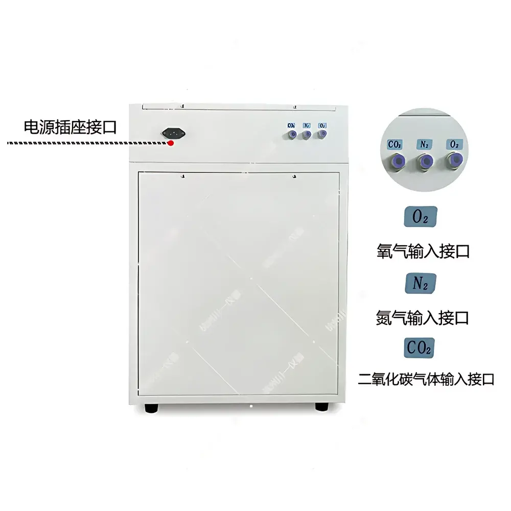 Chuanyi CYSQ-50-III Tri-Gas Incubator with Independent O₂/CO₂/N₂ Control for Hypoxic and Hyperoxic Cell Culture
