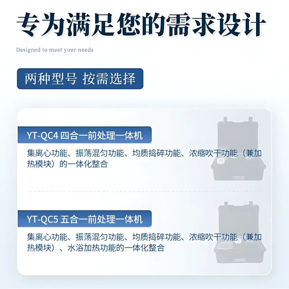 Yuntang YT-QC4* Food Safety Sample Preparation Integrated Workstation