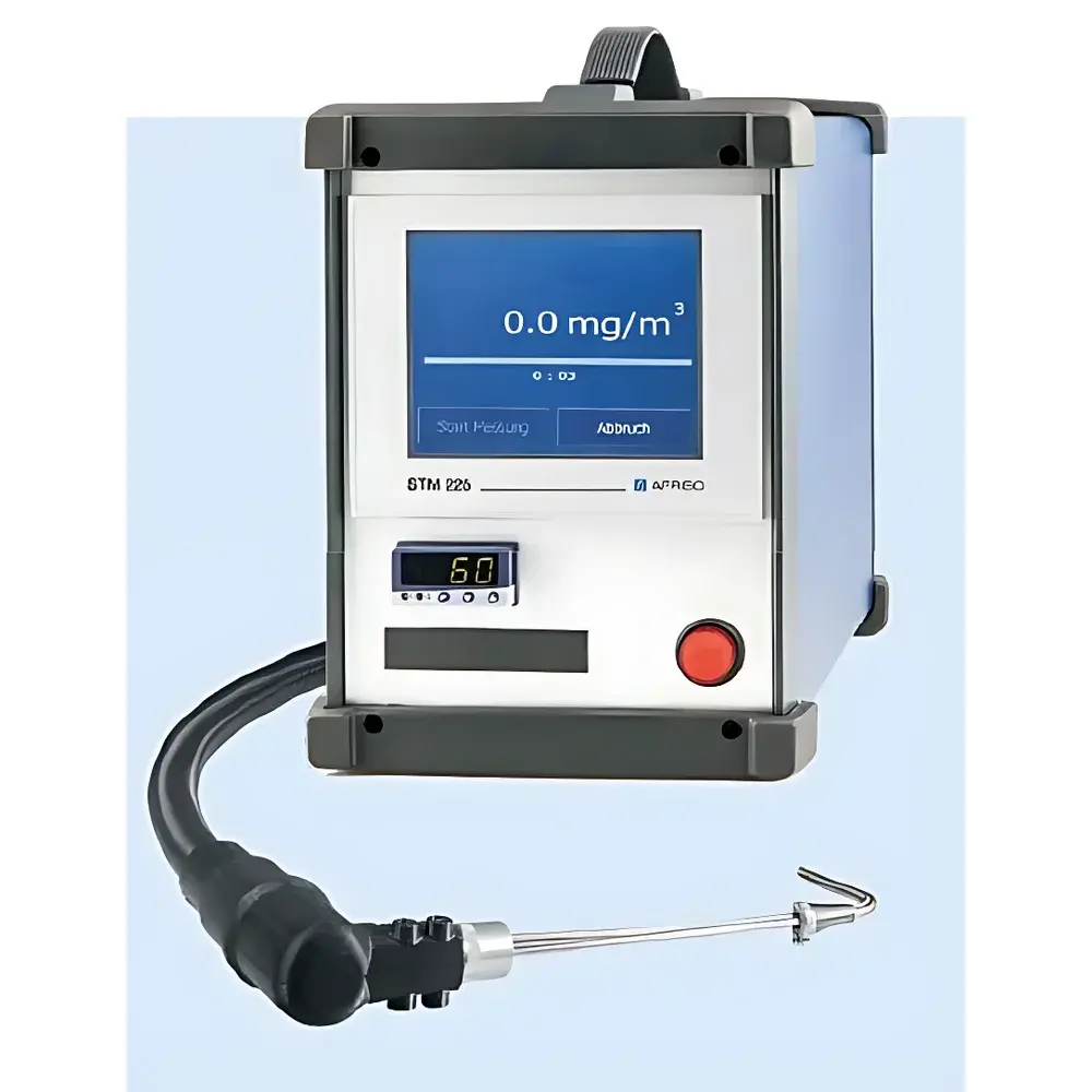 AFRISO STM225 Portable Laser Dust Monitor for Flue Gas Applications