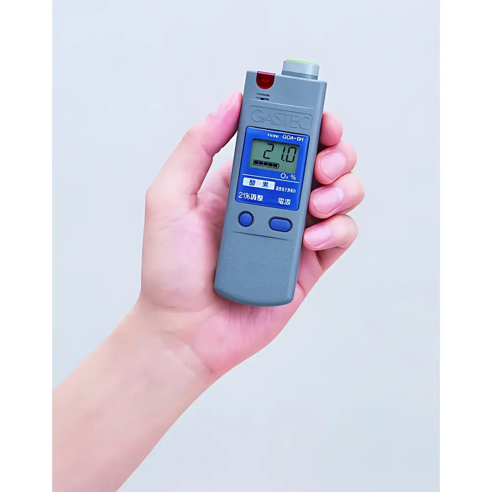 GASTEC Portable Oxygen Gas Detector and Alarm