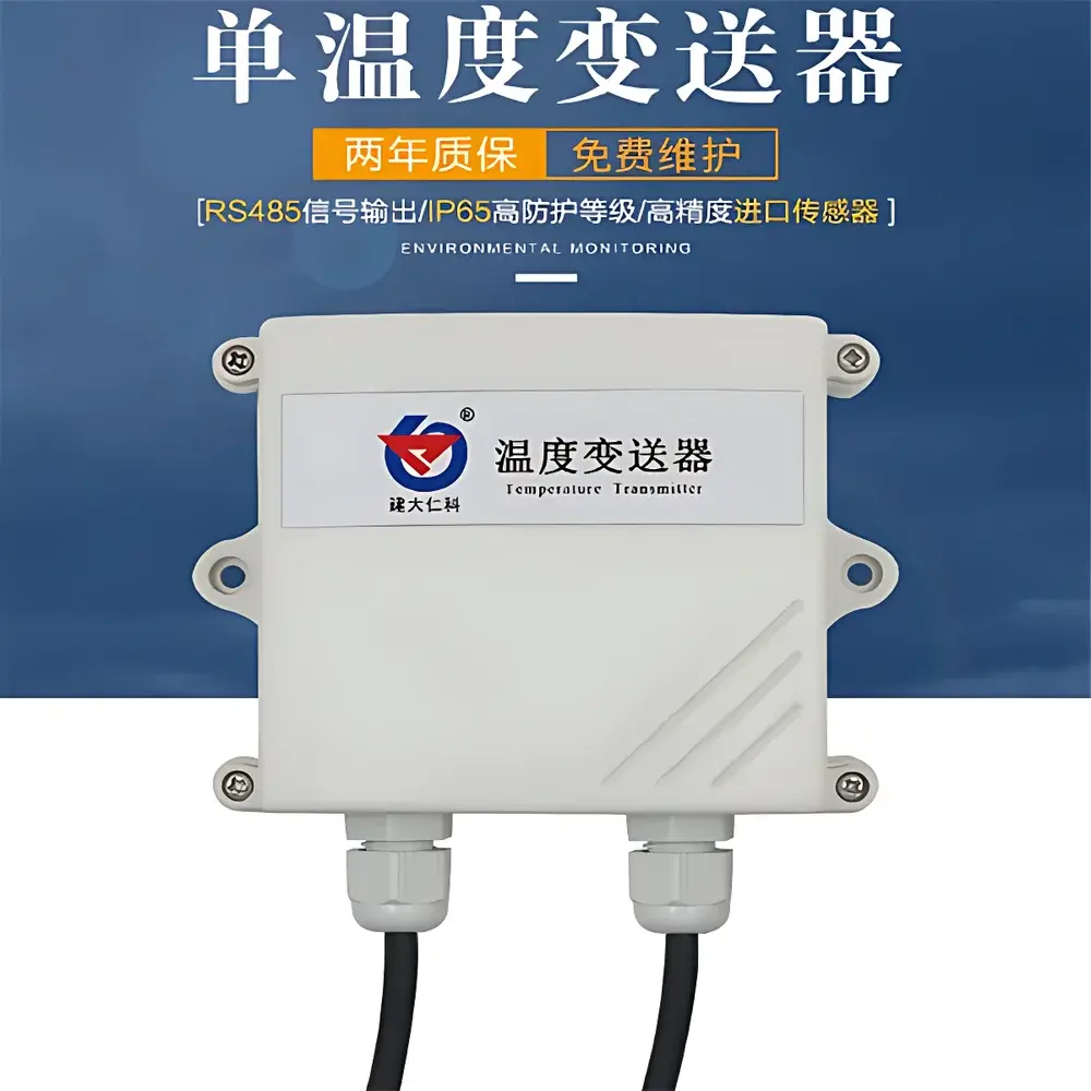 RenKe RS-WD-*-2 Wall-Mounted “Wangzi” Enclosure Single-Channel Temperature Transmitter