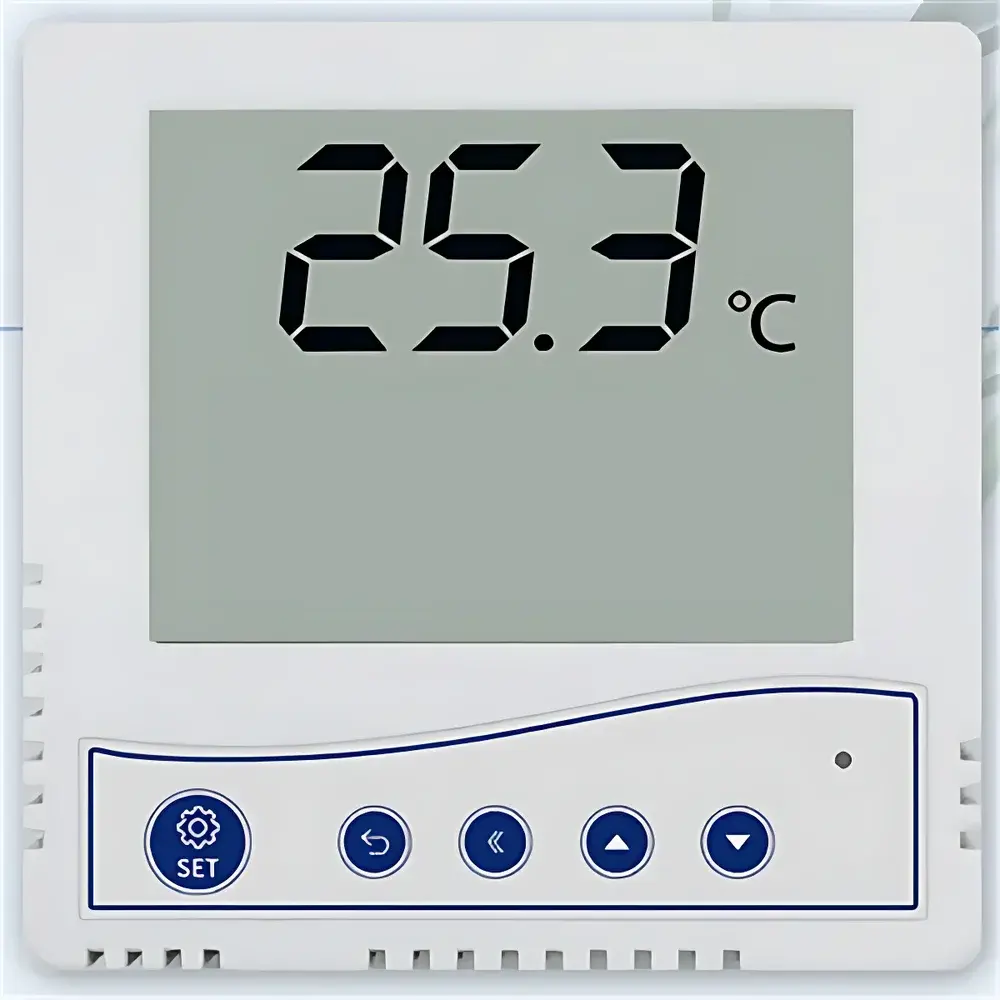 RenKe RS-WD 86×86 mm Single-Temperature Transmitter with LCD Display (Analog Output)
