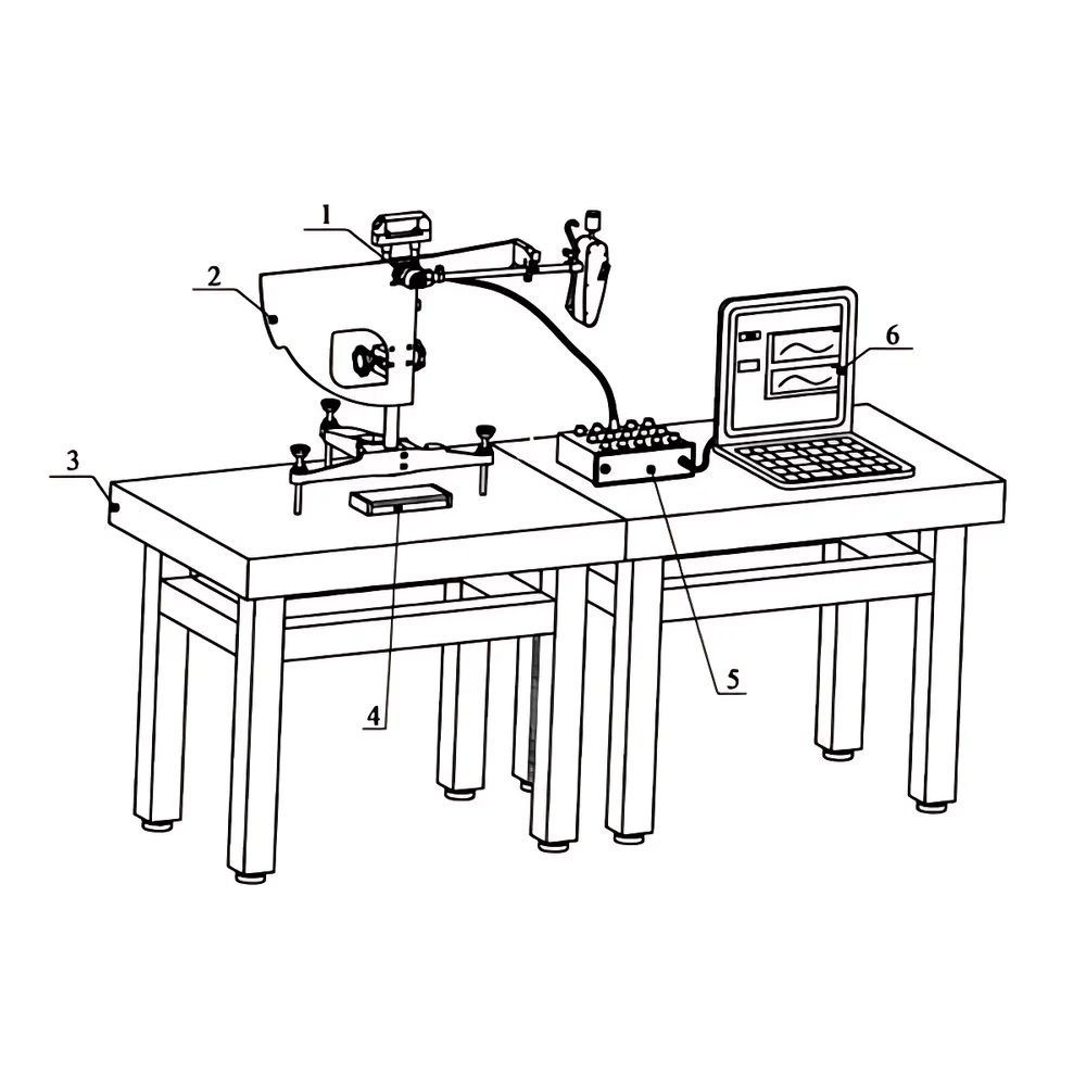 Biaozhuo MCY-5 High-Precision Pendulum Skid Resistance Tester