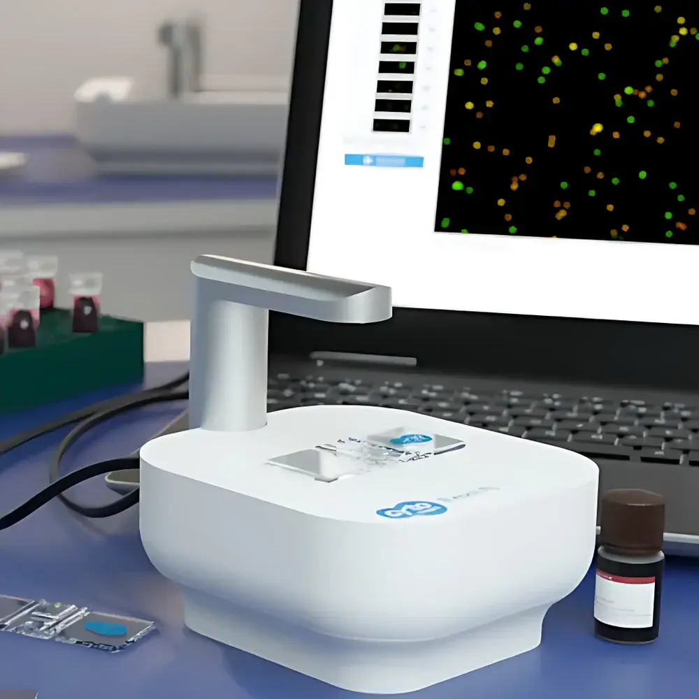 Axion Exact FL Automated Brightfield/Fluorescence Cell Counting Station