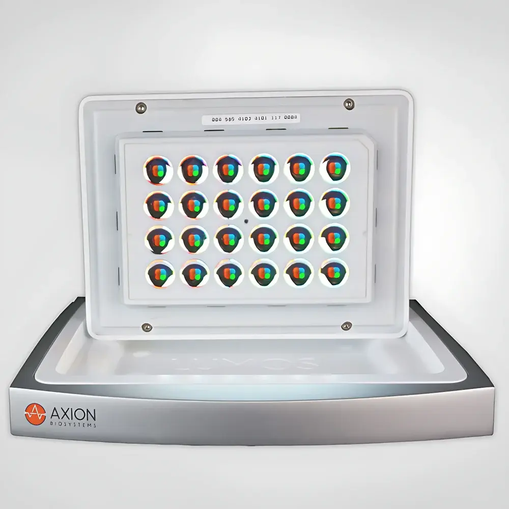 Lumos Photostimulation System for High-Throughput Microelectrode Array (MEA) Platforms